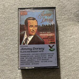 Vintage Jimmy Dorsey Plays His Biggest Hits Cassette 1974
